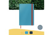 Zeszyty, notesy i formularze - Leitz Cosy Notebook Soft Touch Ruled with Hardcover Calm Blue - 44830061