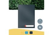 Koszulki, ofertówki i przekladki - Leitz Ofertówka A4  Cosy z kieszonką na etykietę Aksamitny szary - 47080089