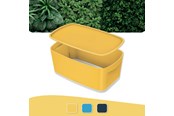 Archiwizacja i przechowywanie - Leitz Mały pojemnik do przechowywania  MyBox Cosy, z pokrywką Ciepły żółty - 52630019
