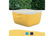 Akcesoria do biura - Leitz Pojemnik z szufladami Cosy Ciepły żółty - 53570019