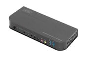 Przelacznik KVM - DIGITUS DS-12850 - KVM / audio / USB switch - 2 ports - DS-12850