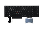 Klawiatura - Lenovo Chicony - Klawiatura zamienna notebooka - Francja - Czarny - 01YP571