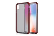 Telefon - Pokrowiec i etui - ITSKINS SUPREME FROST cover for iPhone XS Max® - Red and black - APXP-SPRFR-RDBK