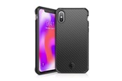 Telefon - Pokrowiec i etui - ITSKINS HYBRID CARBON cover for iPhone XS Max® - Black - APXP-HYBFS-BLK1