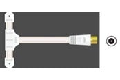 Antena RTV - Sinox FM Antenna for Radio - 1.8m - White - SXFM009