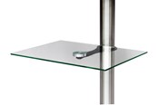 Uchwyty ścienne, uchwyty AV i meble AV - ConnecTech Sinox Glass Shelf for Sinox StandView TV Floor Mount - Max - recommended for - SWB7141