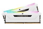 RAM - Corsair Vengeance RGB PRO SL DDR4-3200 - 32GB - CL16 - Dual Channel (2 pcs) - Intel XMP - Biały z RGB - CMH32GX4M2E3200C16W
