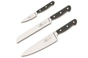 Przybory kuchenne - Lion Sabatier Pluton knife set Steel/black - 20533