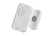 Urzadzenia elektryczne - Foss Europe Trend door bell value white battery - 102011