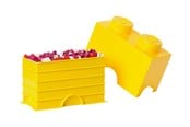 Pokój dzieciecy - LEGO STORAGE BRICK 2 - YELLOW - 40021732