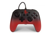 Akcesoria dla graczy - PowerA Enhanced Wired Controller for Nintendo Switch – Mario Silhouette - Wired Controller - Nintendo Switch - 0617885021794