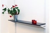 Wsporniki i zawiasy  - Home>it Shelf M-design 40 cm. - Black - 17561