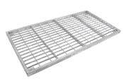 Dekoracje - Home>it Doorstep grid rectangular - galvanised - 19018