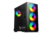Obudowa komputerowa - Savio Prime X1 ARGB - MDT - extended ATX - Obudowa komputerowa - Tower - Czarny - SAVGC-PRIMEX1