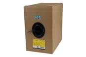Kabel sieciowy - StarTech.com 1000 ft Bulk Roll of Black CMR Cat5e Solid UTP Riser Cable - bulk cable - 304.9 m - black - Czarny - 304m - WIR5ECMRBK