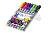 Przybory do pisania i rysowania - Staedtler Universal pen Lumocolor perm F 8pcs - 318 WP8-1