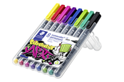 Materialy hobbystyczne - Staedtler Universal pen Lumocolor perm M 8pcs - 317 WP8-1