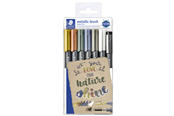 Materialy hobbystyczne - Staedtler MARKER Metaliczny pędzelek 7 - 8321 TB7