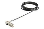 Akcesoria komputerowe - StarTech.com 6ft Laptop Cable Lock for Nano Slot Computer/Tablet/Device- Anti-Theft 4 Digit Combination Security Lock - Vinyl Coated Steel (LTLOCKNANO) - LTLOCKNANO