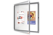 Konferencja i prezentacja - Nobo Magnetyczna gablota Premium Plus, zamykana na klucz, 6 x A4 - 1902558