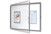 Konferencja i prezentacja - Nobo Magnetyczna gablota Premium Plus, zamykana na klucz, 8 x A4 - 1902559