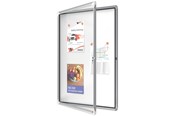 Konferencja i prezentacja - Nobo Magnetyczna gablota Premium Plus, zamykana na klucz, 9 x A4 - 1902560