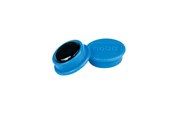 Konferencja i prezentacja - Nobo Magnesy do magnetycznych tablic suchościeralnych, średnica 24 mm, kolorowe, 10 sztuk w opakowaniu Niebieski - 1915292