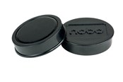 Konferencja i prezentacja - Nobo Magnesy  do magnetycznych tablic suchościeralnych, średnica 38 mm, kolorowe, 10 sztuk w opakowaniu Czarny - 1915305