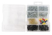 Gwozdzie i sruby - Work>it Hobby set - 455 pcs. - 19666