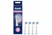 Szczoteczka elektryczna do zebów - Oral-B Akcesoria Sensitive Clean & Care - White - 4 pcs - 4210201325550