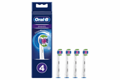 Szczoteczka elektryczna do zebów - Oral-B Akcesoria 3D White 4 pcs - 4210201324829