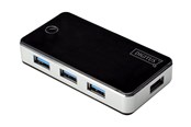 USB hub - DIGITUS DA-70231 - hub - 4 ports USB hub - 4 - USB 3.2 - Czarny - DA-70231