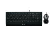 Klawiatura - Logitech Corded K280e - Klawiatury - Francja - Czarny - 920-005210
