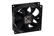 Wentylator obudowy - LC Power case fan - Wentylator obudowy - 80mm - Czarny - LC-CF-80