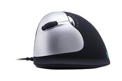 Myszka - R-Go Tools R-Go HE Mouse Ergonomic Mouse Large Left - Myszy - 5 - Srebrny - RGOHELELA