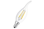 Zarówka LED - Osram Żarówka światła LED Candle Filament 4W/827 (40W) Clear E14 - 4058075434226