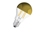 Zarówka LED - Osram Żarówka światła LED Standard 4W/827 (37W) filament clear mirror gold E27 - 4058075435360