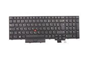 Klawiatura - Lenovo - notebook replacement keyboard - with Trackpoint UltraNav - French - Klawiatura zamienna notebooka - Francja - Czarny - 01HX190