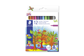 Materialy hobbystyczne - Staedtler Pisaki fibrowe 12szt. kartonik - 325 C12