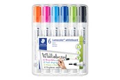 Konferencja i prezentacja - Staedtler LUMOCOLOR WB- MARKER 2MM 6 szt. - 351 WP6   03