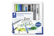 Materialy hobbystyczne - Staedtler Hand Lettering Watercolour Zestaw 100% PE - 61 3001-2