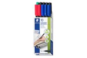 Przybory do pisania i rysowania - Staedtler Universal pen Lumocolor perm F ass - 318 B10