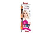 Przybory do pisania i rysowania - Pentel BL77-4COL Energel Roller 0.7mm  4-pack (Orange - Violet - Pink - Light Blue) - BL77-4COL