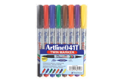 Przybory do pisania i rysowania - Artline EK541T/8W WB marker set w.8 ass. - EK541T/8W
