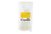 Zarządzanie kablami - StarTech.com Cable Ties with Mounting Hole 4mm 100 pcs. - CBMZTS10N8