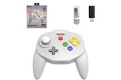 Akcesoria dla graczy - Retro-Bit Tribute64 2.4GHz Wireless Controller - Grey - Wireless Controller - Nintendo 64 - 849172013186