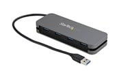 USB hub - StarTech.com 4 Port USB 3.0 Hub 5Gbps 4A - 11in Cable USB hub - 4 - USB 3.2 - Szary - HB30AM4AB