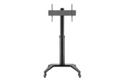 Uchwyty ścienne, uchwyty AV i meble AV - Deltaco Office Display Cart Black - Max 70 kg - recommended for 70" - ARM-0451