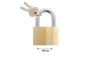 Odziez robocza BHP i akcesoria - Home>it Padlock brass - 60mm - 25360
