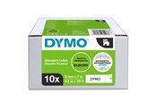 Papier, papier fotograficzny i etykiety - DYMO ® D1 Tape 9mm x 7m black on white 10-pack - 2093096